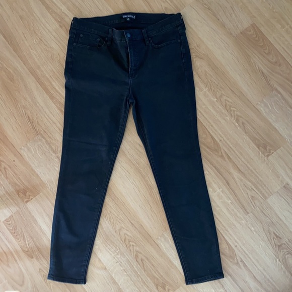 J Crew High-Rise Black Skinny Jean-Size 32 - Picture 3 of 5